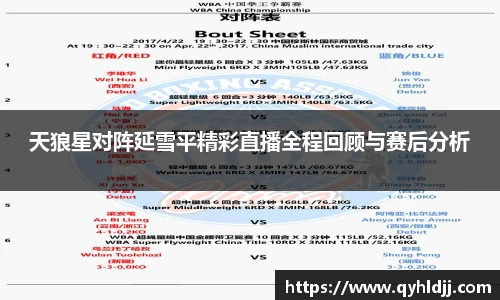 天狼星对阵延雪平精彩直播全程回顾与赛后分析